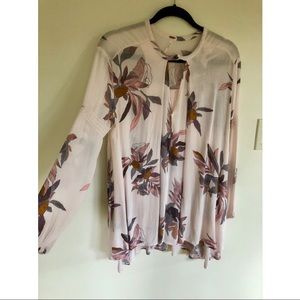 Light pink/floral free people tunic